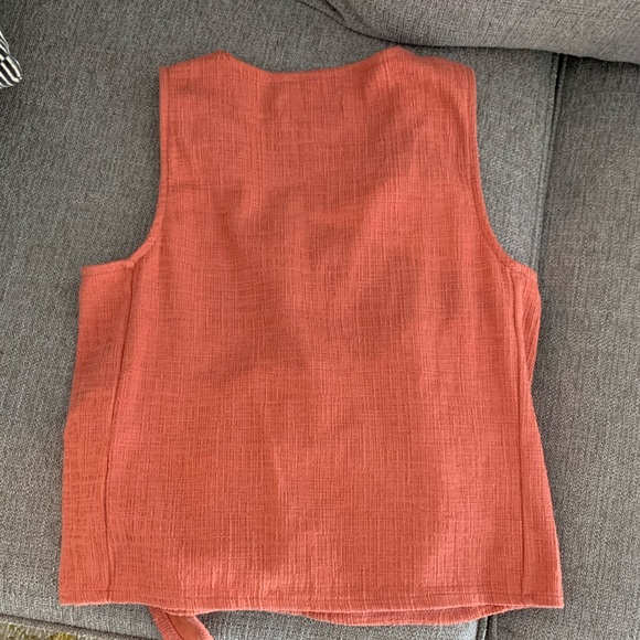 Madewell Sleeveless Tie Top - Picture 3 of 4
